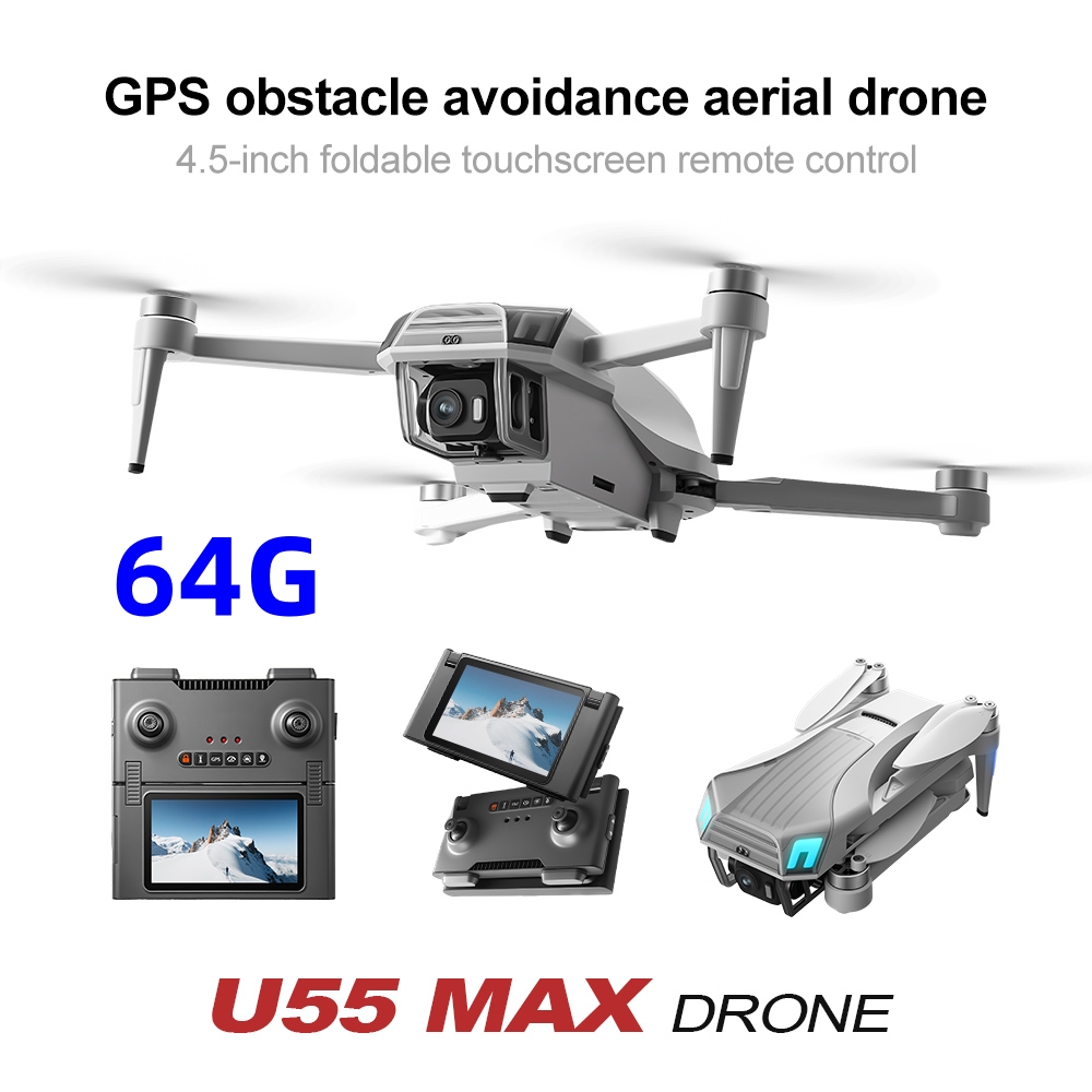 NCZOBOE U55 RC 드론 HD 듀얼 카메라 Wi - Drone Gimbal 2 Axis 리뷰 및 가격